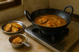 fish curry preparing for my family today special
